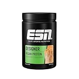 ESN Vegan Designer Proteinpulver, Cinnamon Cereal, 910 g, cremige Konsistenz mit Erbsen-, Hanf-, und Sonnenblumenprotein, geprüfte Qualität - made in Germany