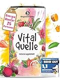 VITALQUELLE Superfood Smoothie Pulver - Saftkur - Rote Beete, Acai Pulver, OPC, Kurkuma, Guarana, Maca, Protein Pulver vegan - Mikronährstoffe